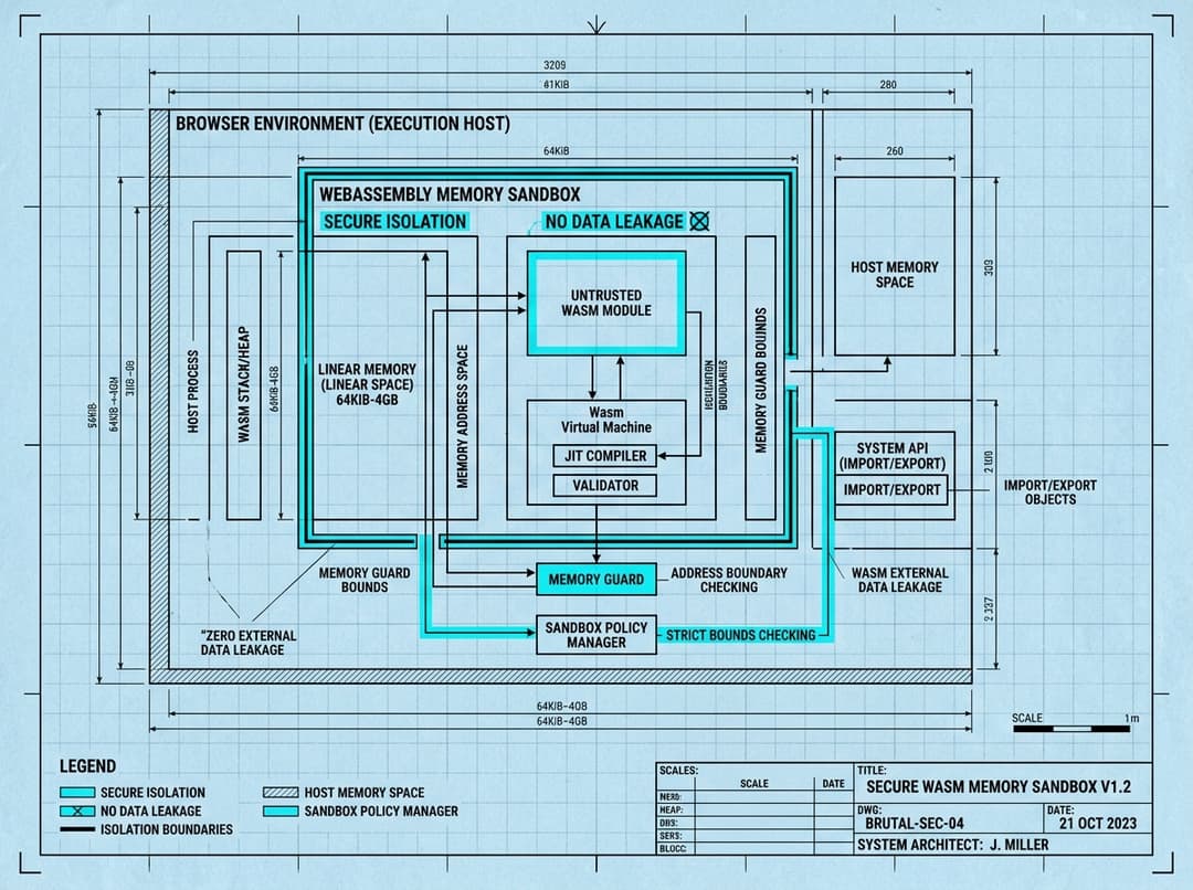 WebAssembly Memory Sandbox Blueprint